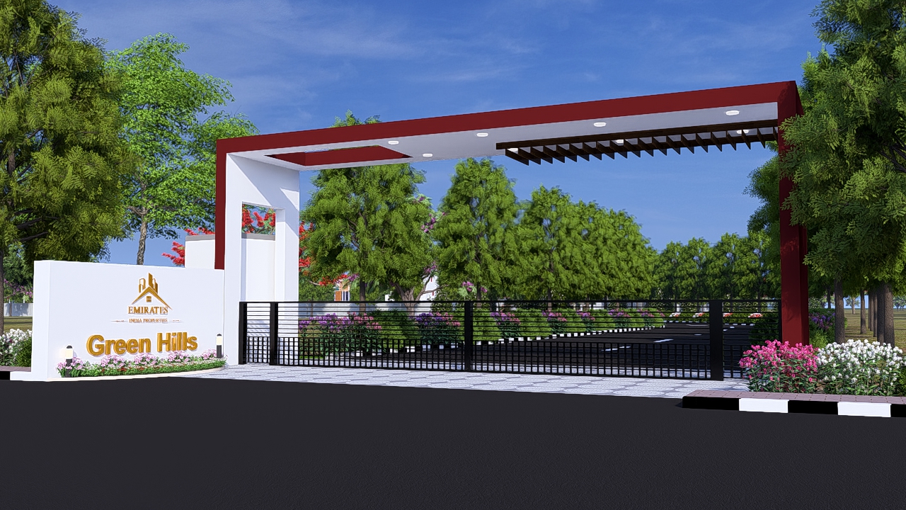 Green Hills premium plotted development in Gauribidanur, Near Bengaluru